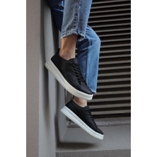 Bpm Knack Sneakers Ayakkabı 010 Siyah (Beyaz Taban)