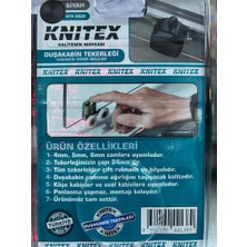 Knitex Duşakabintekerliği Siyah Knıtex