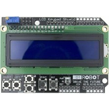 Wozlo Arduino LCD Keypad Shield 1602 - 16X2 LCD Ekran ve Tuş Takımı