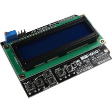 Wozlo Arduino LCD Keypad Shield 1602 - 16X2 LCD Ekran ve Tuş Takımı