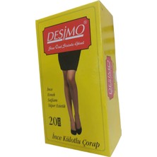 Desimo 3'lü 20 Denye Mat Ince Külotlu Çorap