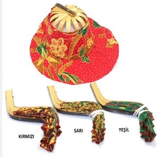 Hediye Sandalı Bambu Yelpaze Şapka 2 In 1