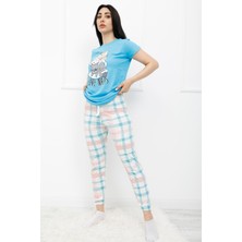Canım Butik Love Naps Baskılı Pijama Takımı