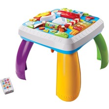 Fisher Price Eğlen ve Öğren Eğitici Köpekçiğin Aktivite Masası (Tr-En) DRH44