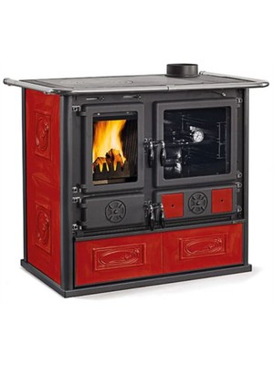 La Nordica Rosa 5.0 Kırmızı Ithal Italyan Kuzine Soba 7015200