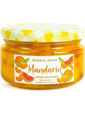 Herbal Home Mandalina Reçeli Mum 220 gr