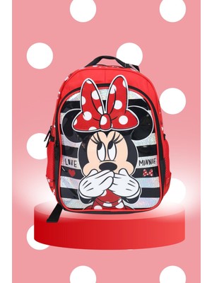 Lisanslı Mınnıe Mouse Okul Çantası Due Iconıc