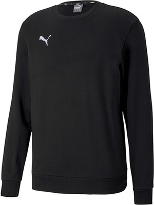 Puma Teamgoal 23 Casuals Crew Neck Sweat Erkek Futbol Sweatshirts 65693303 Siyah