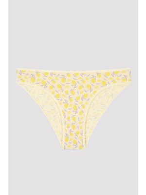 Yaz Meyveleri Baskılı 5li Slip Külot