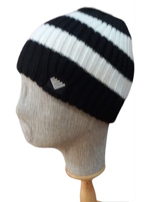 Salar Ticaret Taraftar Bere Siyah Beyaz - Standart