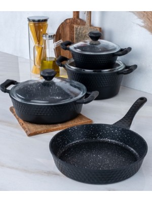 Acar Diamente-Star 7 Li Tencere Seti DDE-22-0171