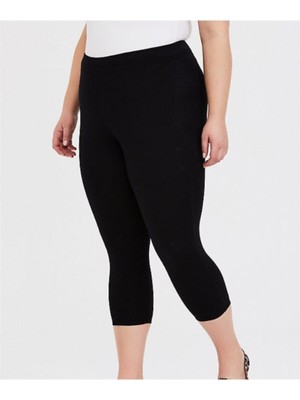 Thin Shop Capri Büyük Beden Kadın Tayt