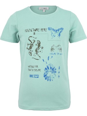 BRZ Collection Baskılı Unisex Çocuk T-Shirt