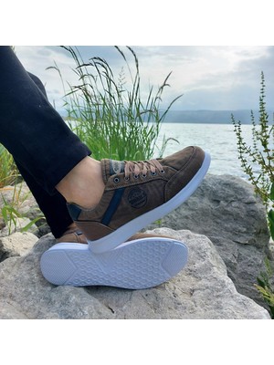 Dakır's 26 Vizon Fuspetli Keten Hafif Rahat Spor Ayakkabı