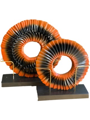 By Ari Ikili Polyester Disk Dekor DO636