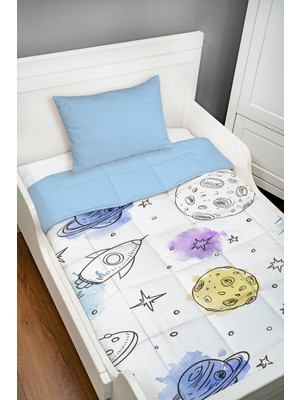 Tuğba Kuğu Bebek Yorgan Seti (95X145 Cm) - Iconic Serisi - Kış Çamları