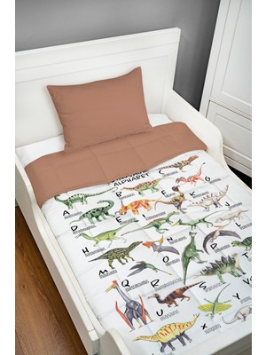 Bebek Yorgan Seti (95X145 Cm) - Iconic Serisi - Çizgisel Uzay