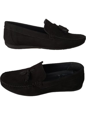 Beren Deri Siyah Erkek Klasik Ayakkabı