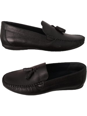 Beren Deri Siyah-Cilt Erkek Klasik Ayakkabı