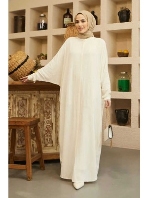 Neways 6571-KREP Abaya Ekru