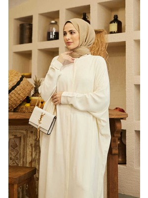 Neways 6571-KREP Abaya Ekru