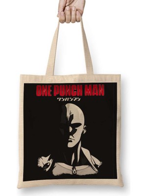 One Punch Man 02 Bez Çanta Uzun Saplı