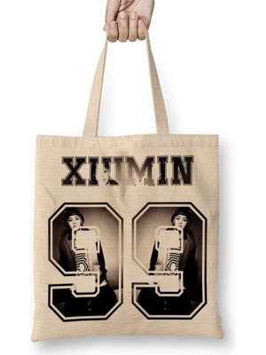 Exo Xiumin Bez Çanta Uzun Saplı