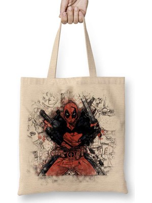 Deadpool Marvel Franciss Bez Çanta Uzun Saplı