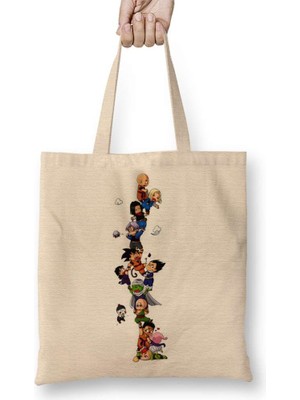 Dragon Ball Mini Bez Çanta Uzun Saplı