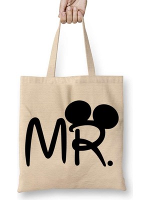 Humuts Disney Mickey Mouse Bez Çanta Uzun Saplı