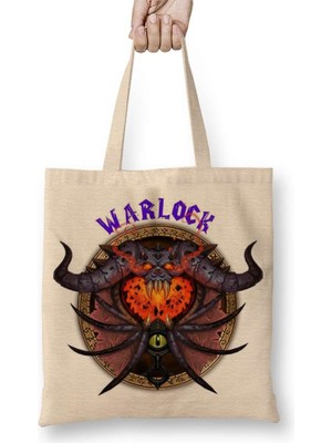 Humuts Wow Warlock Bez Çanta Uzun Saplı