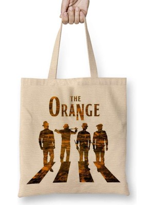 The Orange Bez Çanta Uzun Saplı