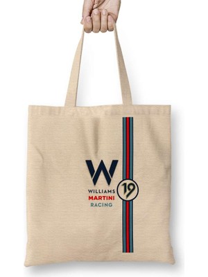 Humuts Williams Martini Racing Formula 1 Bez Çanta Uzun Saplı