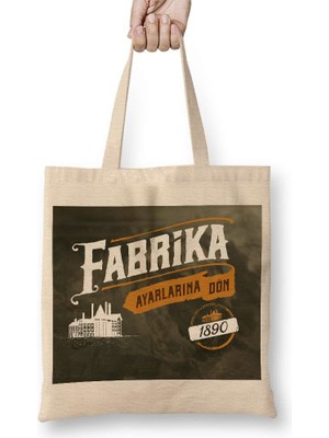 Fabrika Ayarlarına Dön Bez Çanta Uzun Saplı