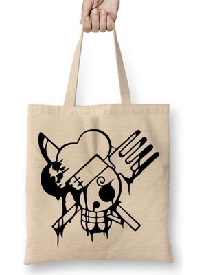 Humuts Sanji One Piece Bez Çanta Uzun Saplı