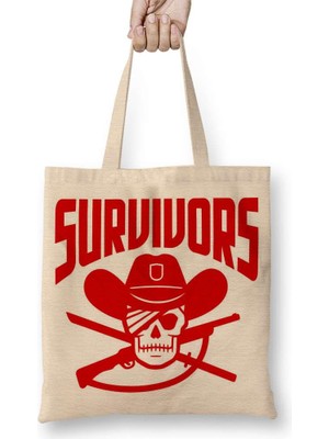 The Walking Dead Survivors Rick Bez Çanta Uzun Saplı