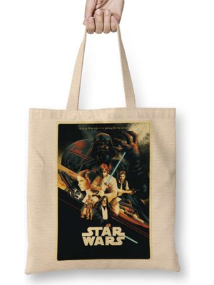 Star Wars Guerra Nas Estrelas Bez Çanta Uzun Saplı