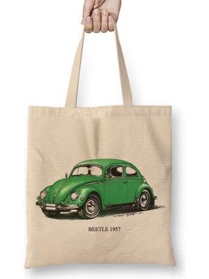 Volkswagen Old Beetle Bez Çanta Uzun Saplı