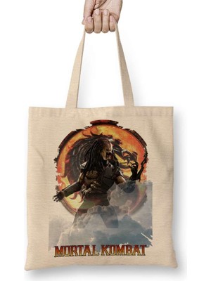 Humuts Mortal Kombat Predator Game Bez Çanta Uzun Saplı
