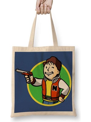 Humuts Fallout Fan Boy Bez Çanta Uzun Saplı