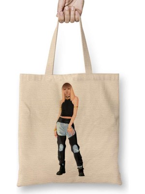 Humuts Lisa Blackpink Bez Çanta Uzun Saplı