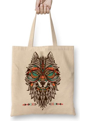 Lobo Tribal Bez Çanta Uzun Saplı