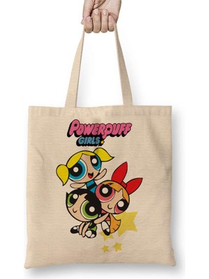 Humuts Powerpuff Girls Bez Çanta Uzun Saplı