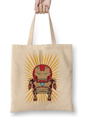 Mini Iron Man Bez Çanta Uzun Saplı