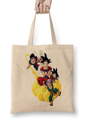 Son Goku Dragon Ball Bez Çanta Uzun Saplı