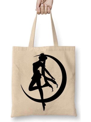 Sailor Moon Anime Bez Çanta Uzun Saplı