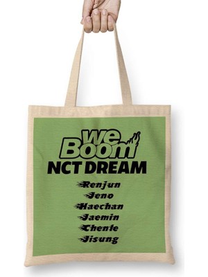 Humuts Nct Dream We Boom 04 Bez Çanta Uzun Saplı