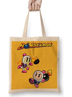 Humuts Bomberman Bez Çanta Uzun Saplı