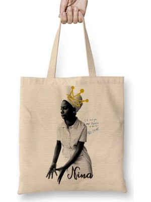 Humuts Nina Simone Bez Çanta Uzun Saplı
