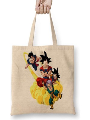 Humuts Son Goku Dragon Ball Bez Çanta Uzun Saplı